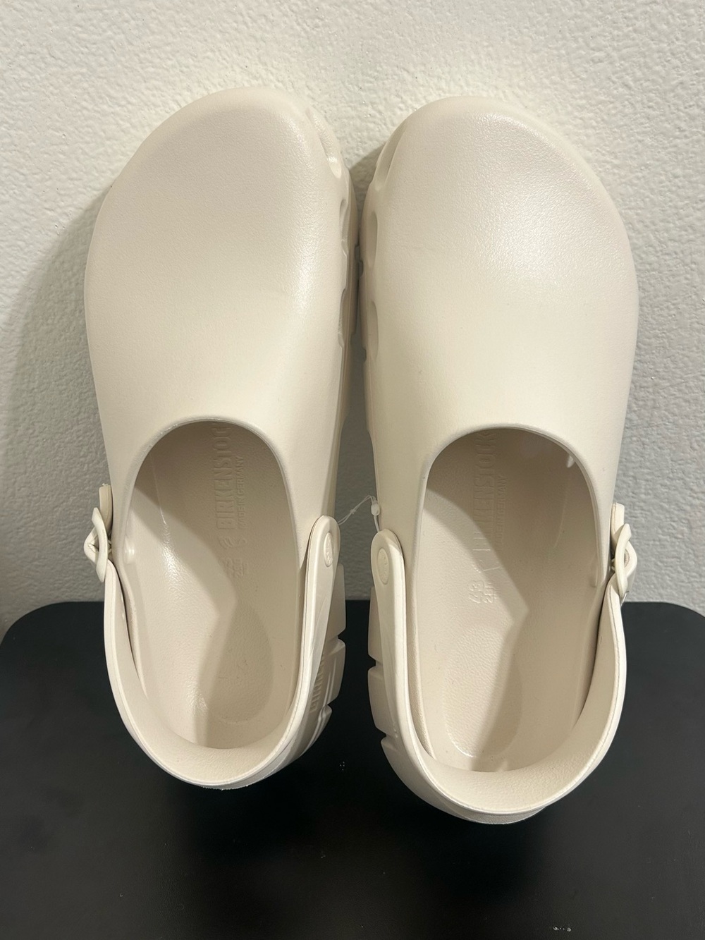 Birkenstock Birki Flow EVA Sandal Slipper Eggshell Unisex US 10-10.5 EUR 43 - Picture 6 of 9
